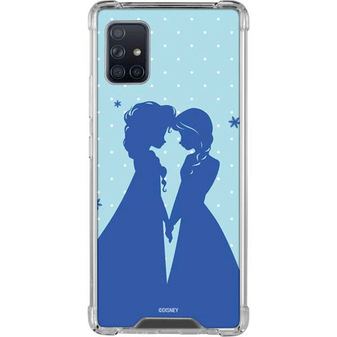 Disney Frozen Frozen Silhouettes Galaxy A51 5G Clear Case