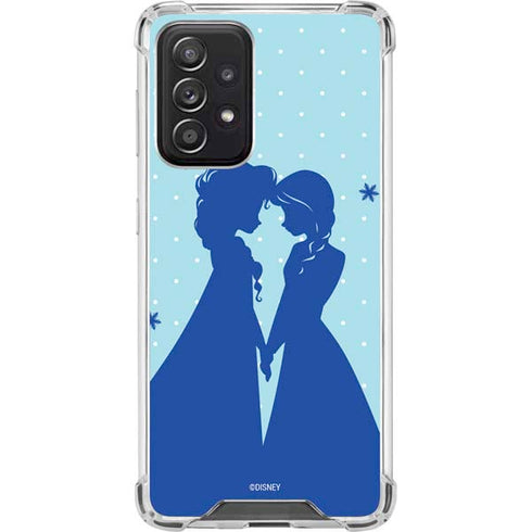 Disney Frozen Frozen Silhouettes Galaxy A52 5G Clear Case