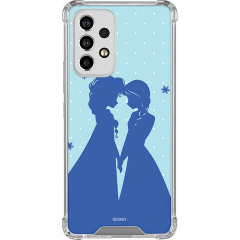 Disney Frozen Frozen Silhouettes Galaxy A53 5G Clear Case