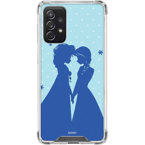 Disney Frozen Frozen Silhouettes Galaxy A72 5G Clear Case