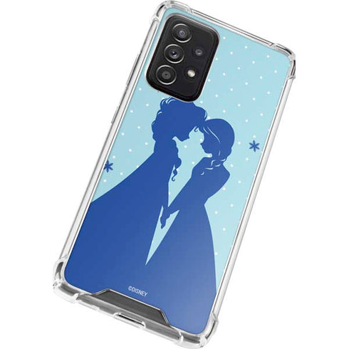 Disney Frozen Frozen Silhouettes Galaxy A72 5G Clear Case