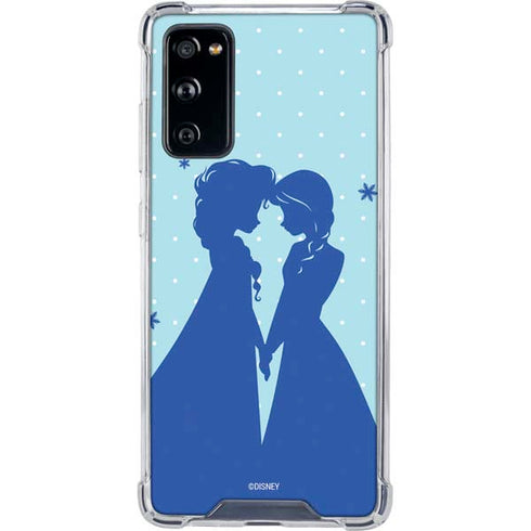 Disney Frozen Frozen Silhouettes Galaxy S20 FE Clear Case