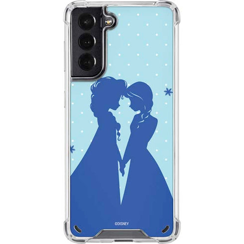 Disney Frozen Frozen Silhouettes Galaxy S21 5G Clear Case
