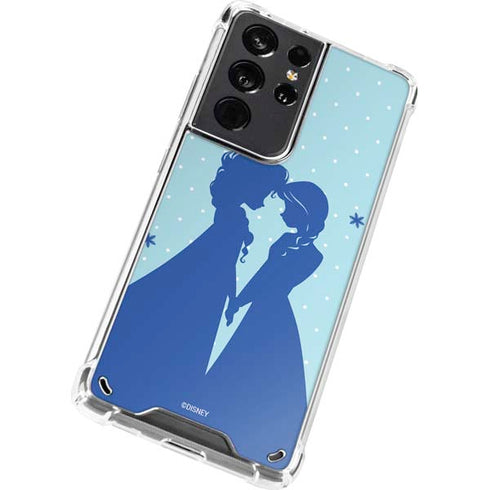 Disney Frozen Frozen Silhouettes Galaxy S21 Ultra 5G Clear Case