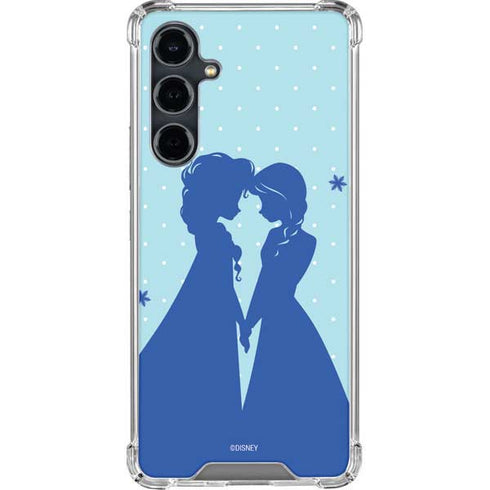 Disney Frozen Frozen Silhouettes Galaxy S23 FE Clear Case