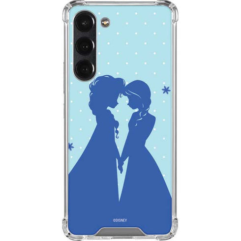 Disney Frozen Frozen Silhouettes Galaxy S23 Plus Clear Case