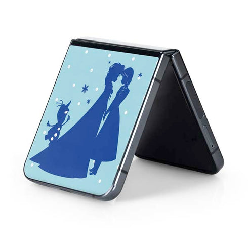 Disney Frozen Frozen Silhouettes Galaxy Z Flip5 5G Skin