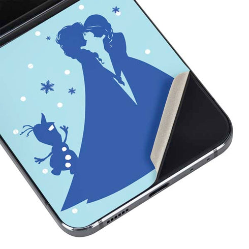 Disney Frozen Frozen Silhouettes Galaxy Z Flip5 5G Skin