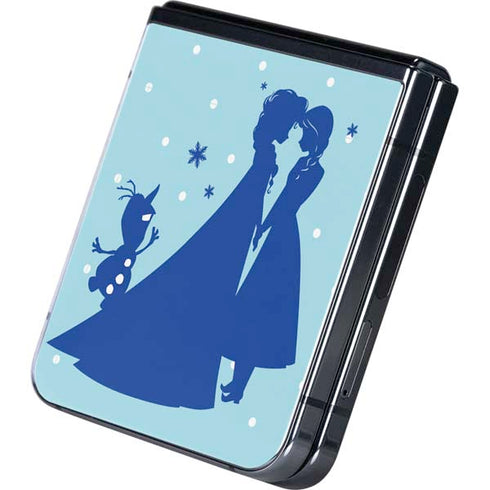 Disney Frozen Frozen Silhouettes Galaxy Z Flip5 5G Skin