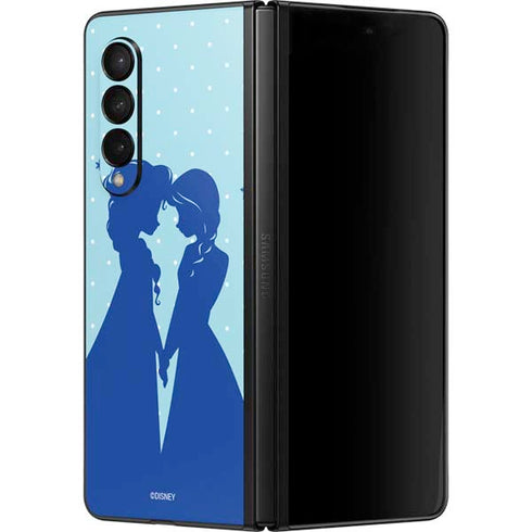 Disney Frozen Frozen Silhouettes Galaxy Z Fold3 5G Skin