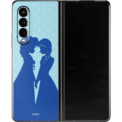 Disney Frozen Frozen Silhouettes Galaxy Z Fold3 5G Skin