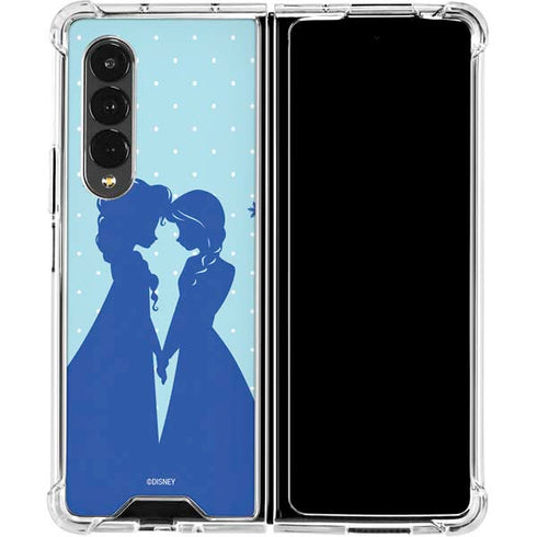 Disney Frozen Frozen Silhouettes Galaxy Z Fold4 5G Clear Case