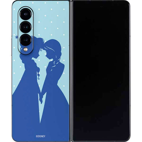 Disney Frozen Frozen Silhouettes Galaxy Z Fold4 5G Skin