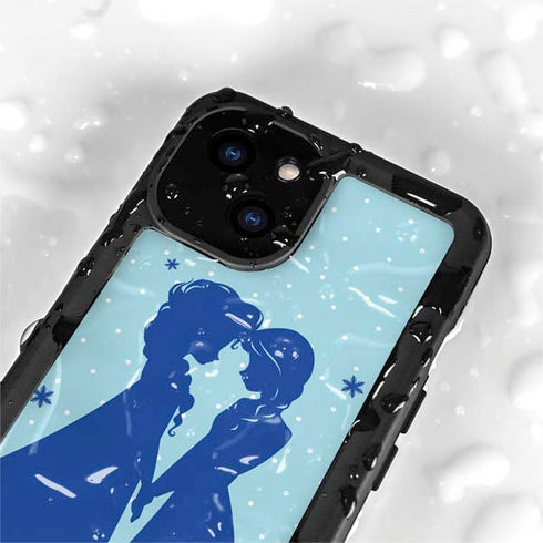 Disney Frozen Frozen Silhouettes iPhone 13 Mini Waterproof Case