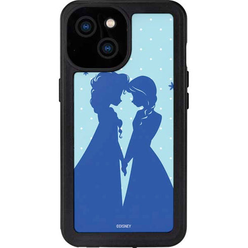 Disney Frozen Frozen Silhouettes iPhone 15 Waterproof Case