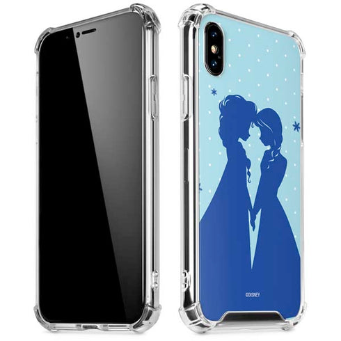 Disney Frozen Frozen Silhouettes iPhone XS Max Clear Case