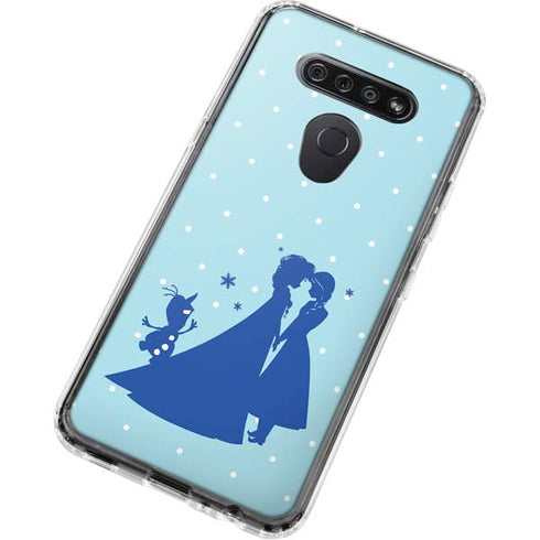 Disney Frozen Frozen Silhouettes LG K51/Q51 Clear Case