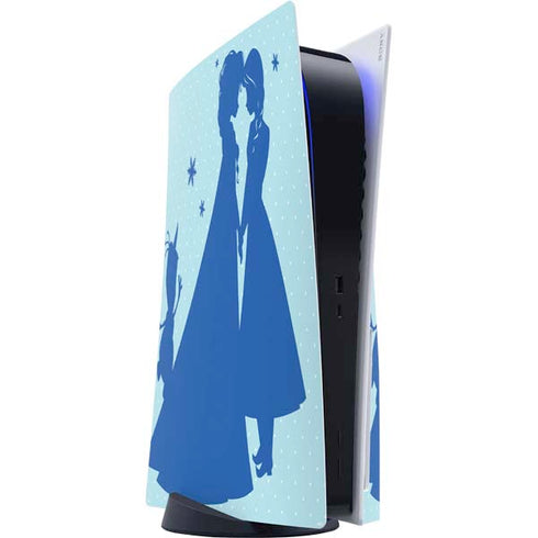 Disney Frozen Frozen Silhouettes PS5 Console Skin