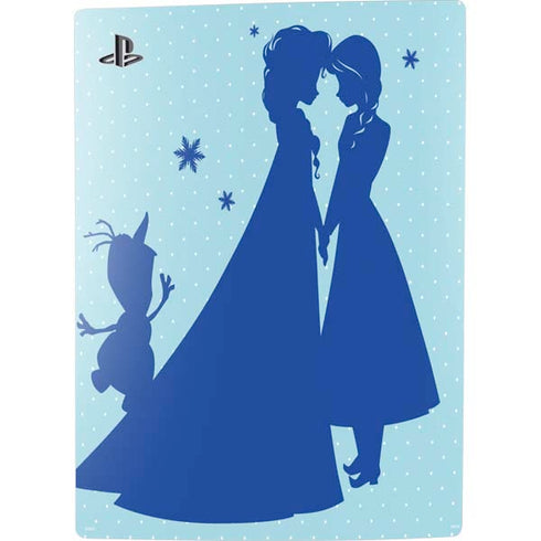 Disney Frozen Frozen Silhouettes PS5 Console Skin