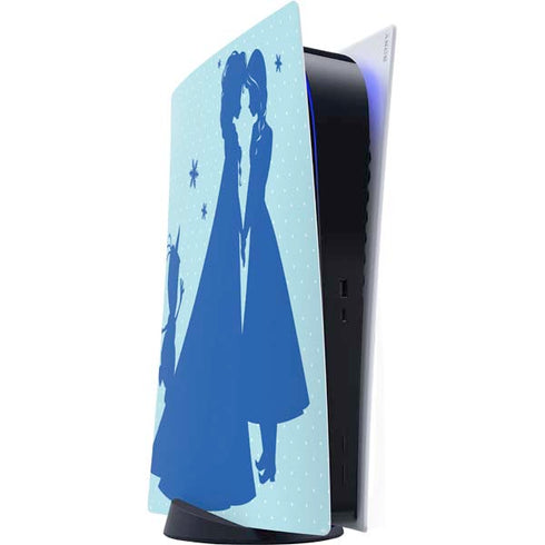 Disney Frozen Frozen Silhouettes PS5 Digital Edition Console Skin