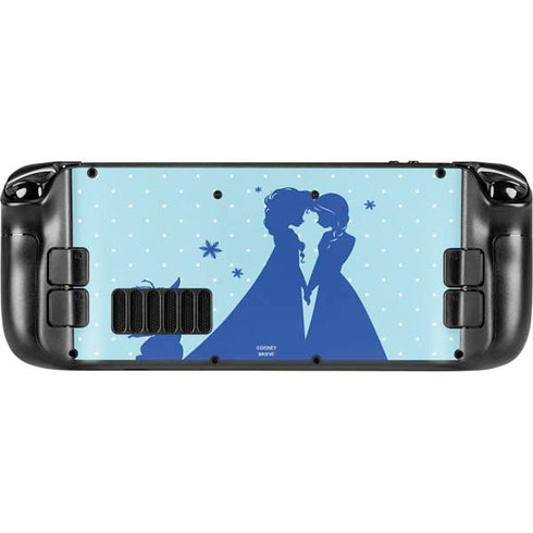 Disney Frozen Frozen Silhouettes Steam Deck Handheld Gaming Computer Skin