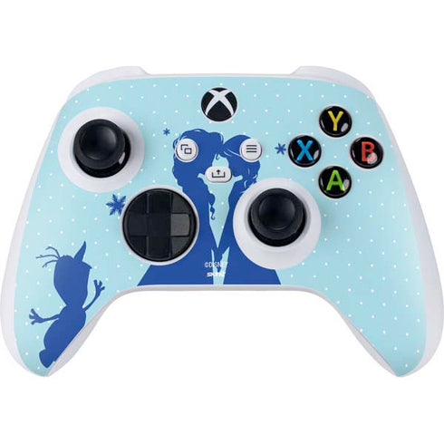 Disney Frozen Frozen Silhouettes Xbox Series S Controller Skin