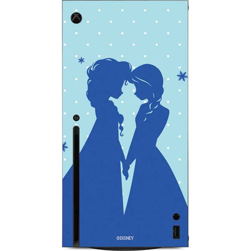 Disney Frozen Frozen Silhouettes Xbox Series X Console Skin