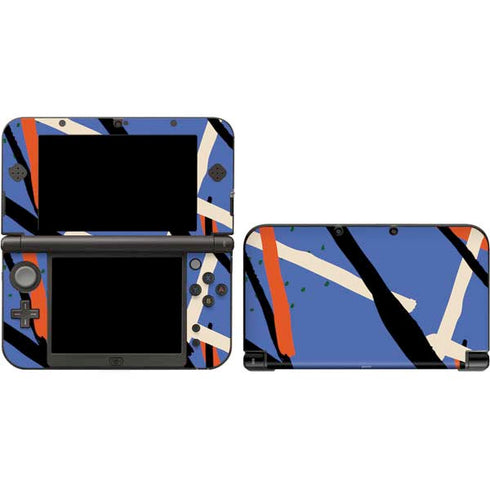 Abstract Lines 3DS XL 2015 Skin