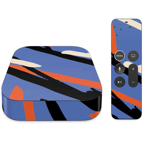 Abstract Lines Apple TV Skin