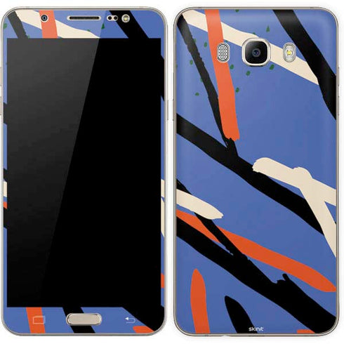Abstract Lines Galaxy J7 Skin