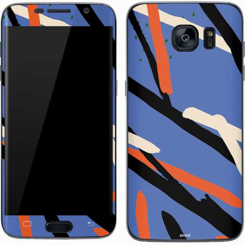 Abstract Lines Galaxy S7 Skin