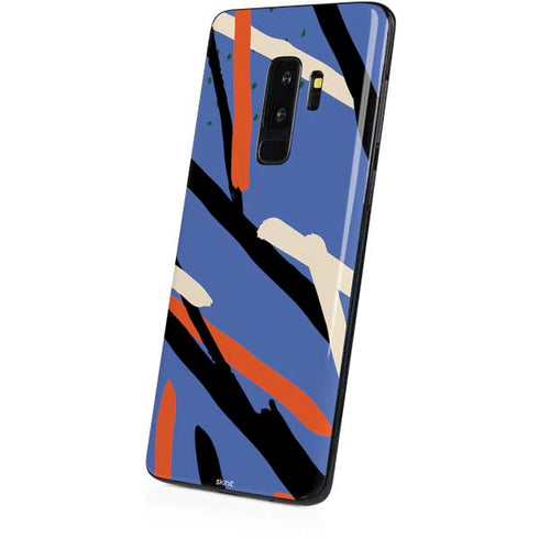 Abstract Lines Galaxy S9 Plus Skin