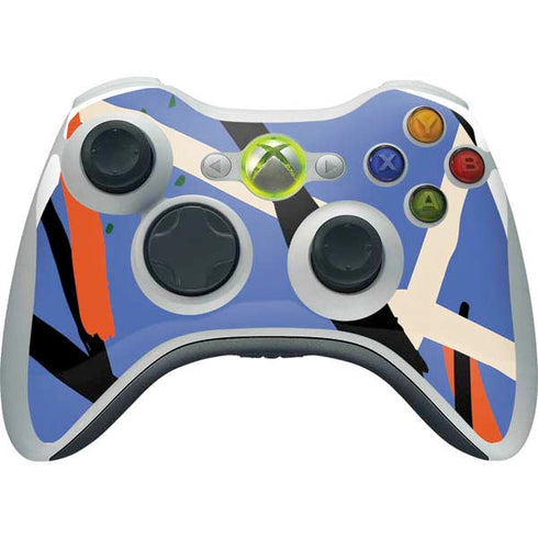 Abstract Lines Xbox 360 Wireless Controller Skin