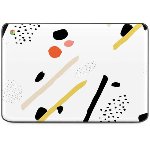 Dots and Dashes HP Chromebook Skin