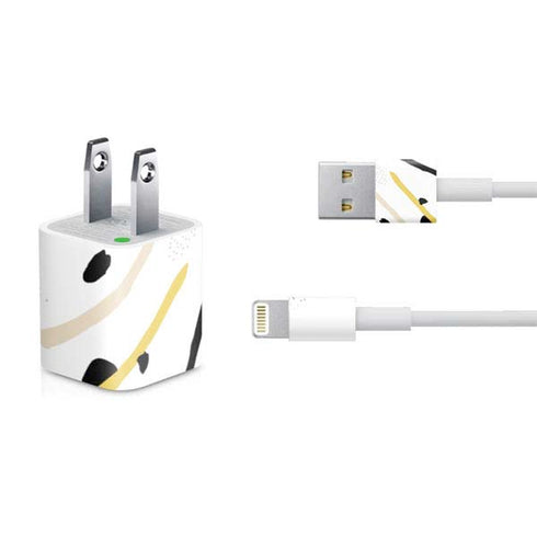 Dots and Dashes iPhone Charger (5W USB) Skin
