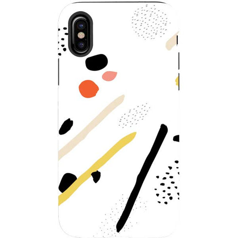 Dots and Dashes iPhone X Pro Case