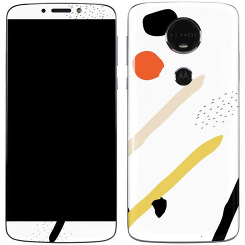 Dots and Dashes Moto E5 Plus Skin
