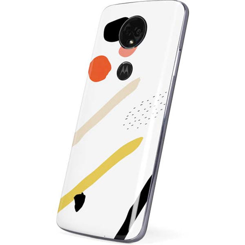 Dots and Dashes Moto E5 Plus Skin