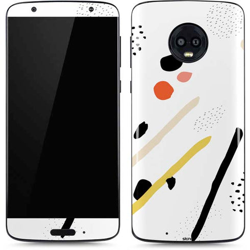 Dots and Dashes Moto G6 Skin