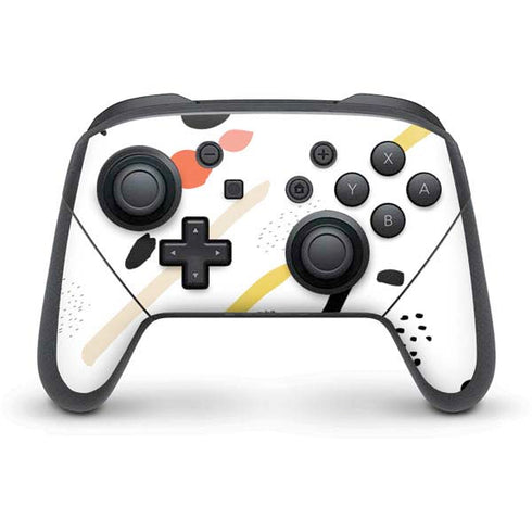 Dots and Dashes Nintendo Switch Pro Controller Skin