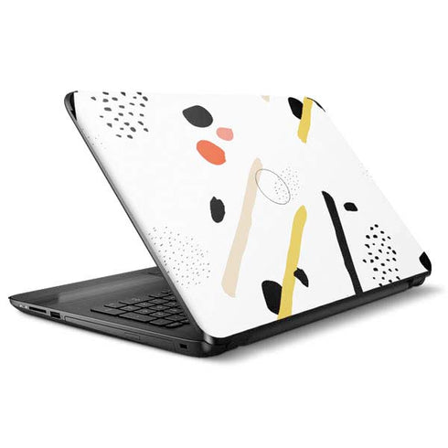 Dots and Dashes HP Notebook Skin