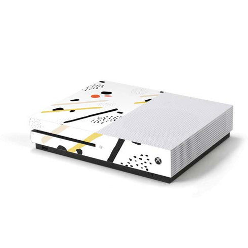 Dots and Dashes Xbox One S Console Skin