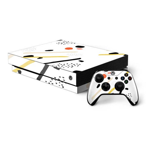 Dots and Dashes Xbox One X Bundle Skin