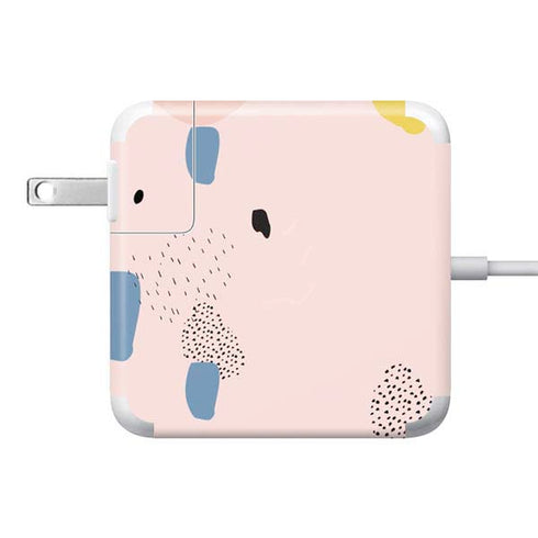 Pastel Polka Dot 85W Power Adapter (15 and 17 inch MacBook Pro Charger) Skin