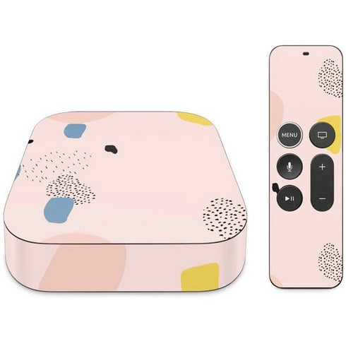 Pastel Polka Dot Apple TV Skin