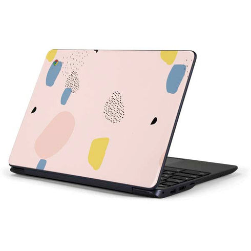 Pastel Polka Dot Samsung Chromebook Skin