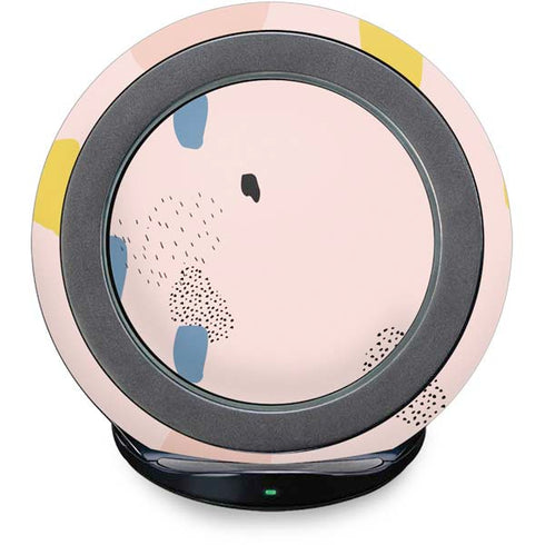 Pastel Polka Dot Fast Charge Wireless Charging Stand Skin