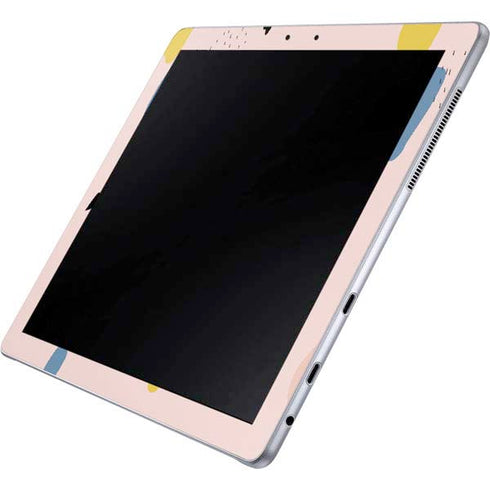 Pastel Polka Dot Galaxy Book 12in Skin