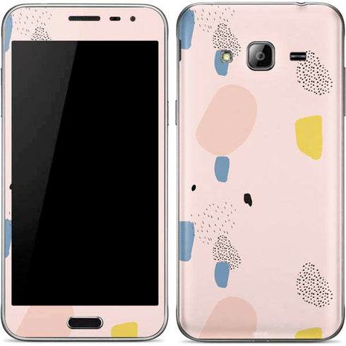 Pastel Polka Dot Galaxy J3 Skin