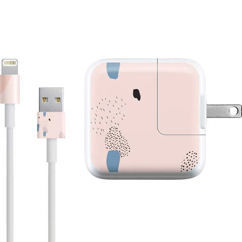 Pastel Polka Dot iPad Charger (10W USB) Skin